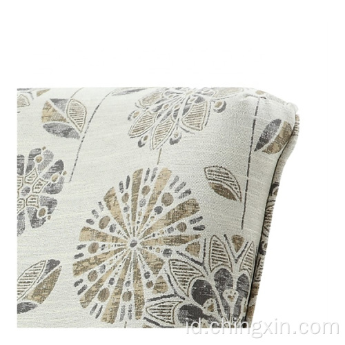 Kursi Lengan Multi Kain Taupe Modern